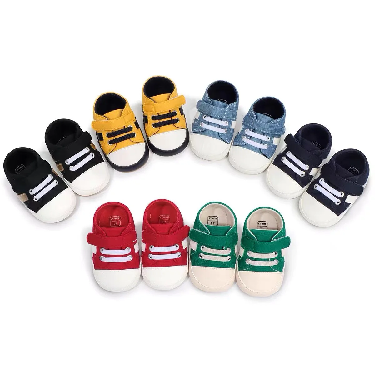 Classic Canvas Velcro Sneakers ছবি 1